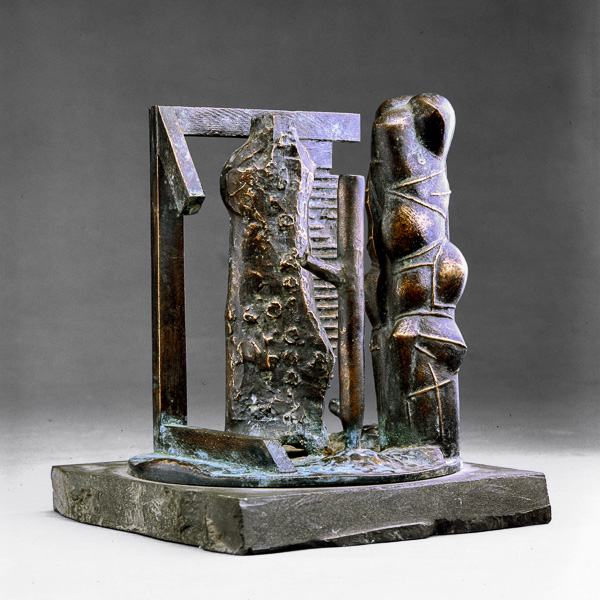 Innen und Außen (Modell), Plastik, Otto Berndt Steffen, 1989